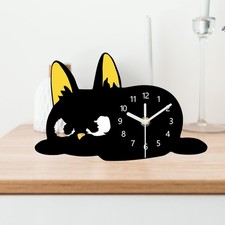 Réveil de bureau chaton à