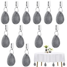 Poids pour Nappe de Table avec Pinces Marbre Naturel de Poids Nappe Fête Pier...