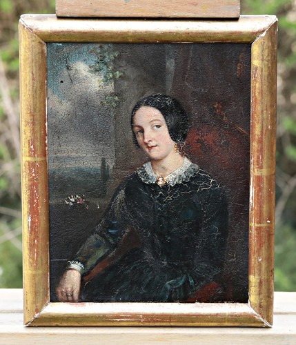 Portrait peinture huile - portrait,