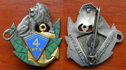 Rgt de tirailleurs - 4°,
