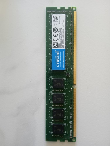 Barette ram crucial 4gb ddr3l - ram,