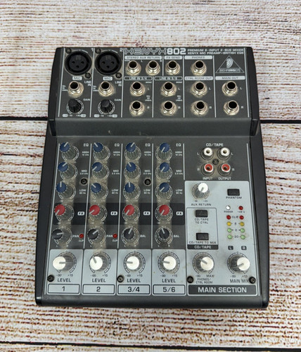 Behringer xenyx 802 analog - behringer,