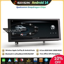 12.3" 8Go+128Go Android 14 Autoradio For Audi A4 A5 B8 S4 S5 GPS CarPlay DAB+ 4G