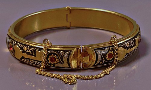Vintage bracelet jonc de - vintage, or