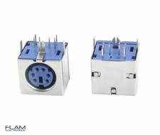 Connecteur à souder PS/2 femelle clavier / PC keyboard female connector to weld