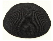 uive religieuse Noir Kippa