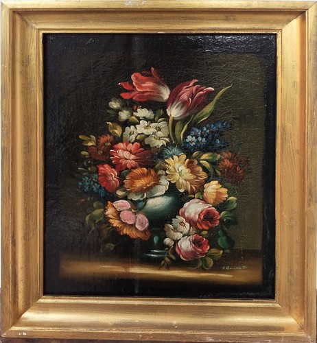 Petit tableau peinture huile - tableau,