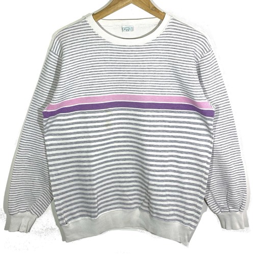 Sweat crewneck rayures - sweat,