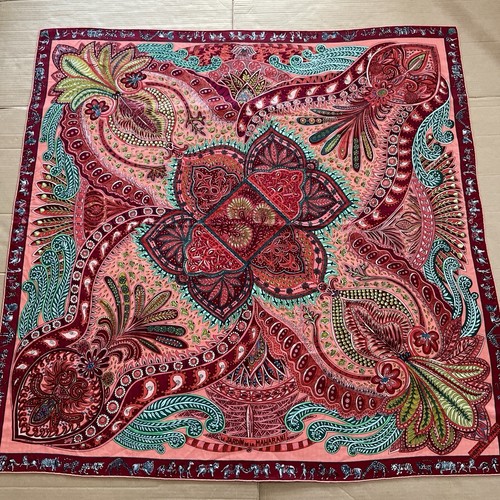 Hermes cashmere silk scarf - cashmere,
