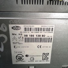 Autoradio d'origine PEUGEOT 308 2 phase 1 9818613880