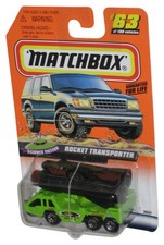 Matchbox Science-Fiction (1998) Transporteur De Fusée Vert Et Noir Jouet #63/100