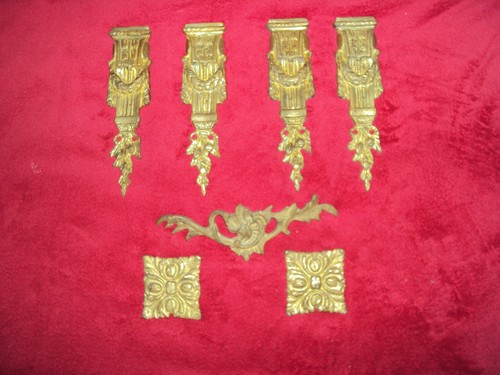 Objet ancien lot ornement - lot,