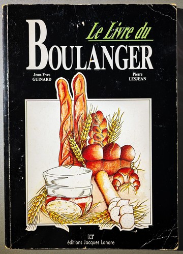 Livre boulanger - du,