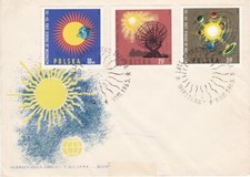 Pologne  Enveloppe   / aout  1965