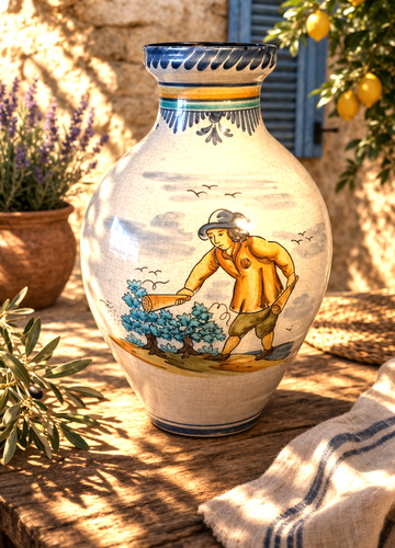 Rare ancien grande - , poterie