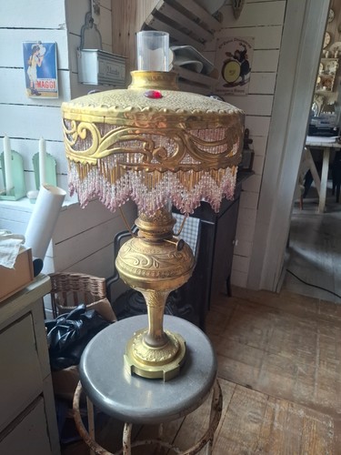 Ancienne grandde lampe - ancienne,