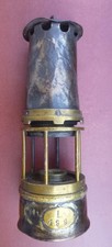 Lampe de mineur à huile de type Marsaut ~ JORIS ~ lanterne ancienne