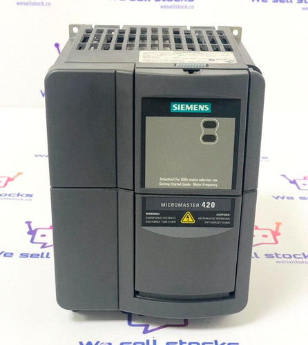 Siemens micromaster 420 - siemens,