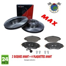 Kit Disques Et Plaquettes max Avant Maxgear pour FIAT PANDA str col