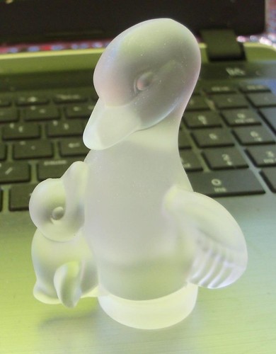 Figurine canard maman - canard, et