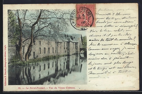Cpa ferté fresnel - cpa, vue