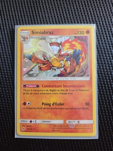 Carte pokémon simiabraz - carte,