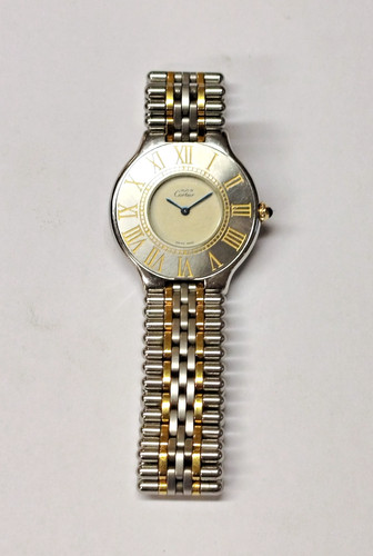 Montre must cartier or - montre, de