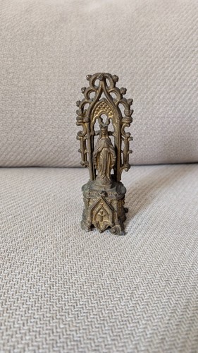 Statue ancienne vierge - ancienne,