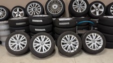 4 jantes tôle Volkswagen Golf 6 avec pneus hiver Hankook 205 / 55 R 16