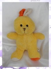 Doudou Peluche Lapin Jaune