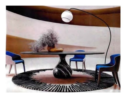Roche bobois aqua round - bobois, dining