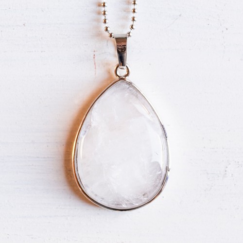 Pendentif goutte cristal - pendentif,