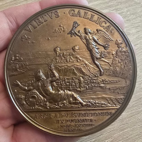 Médaille louis xiv virtvs - médaille,