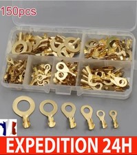 Connecteurs type O DJ431, cosses à sertir cuivre, 150 pcs, câblage électrique