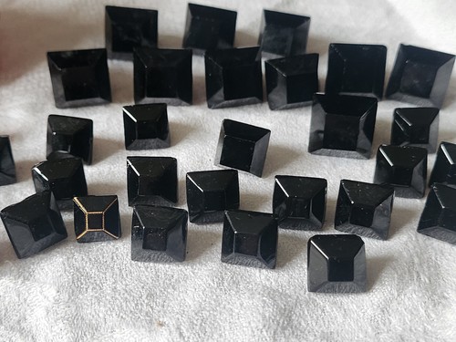Lot piéces verre avec - verre,