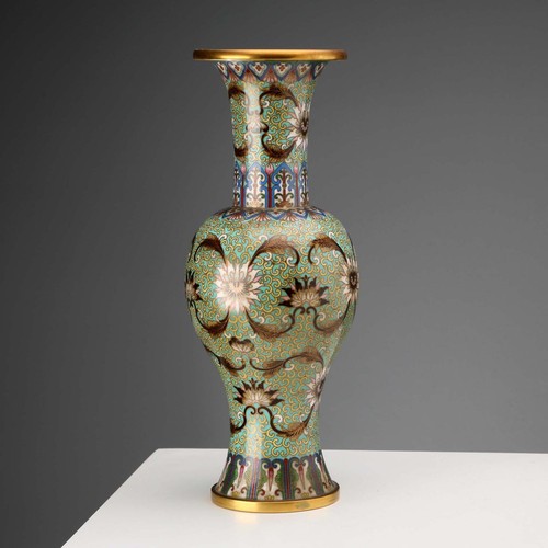 Vase cloisonnè vintage - vintage, bronze