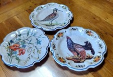 Assiette décorative lot 3