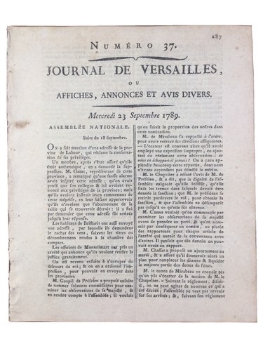 Corbeil 1789 journal - 1789,