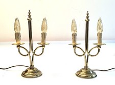 Paire de Chandeliers/girandoles JP Ryckaert Louisianne 80’ laiton CE