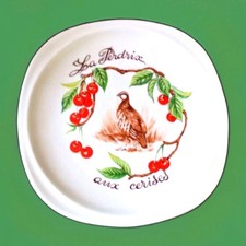 assiette la perdrix aux