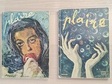 Lot 2 anciens magazines revues livres PLAIRE voir détails