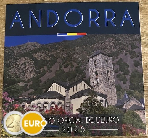 Série euro fdc - euro, andorre