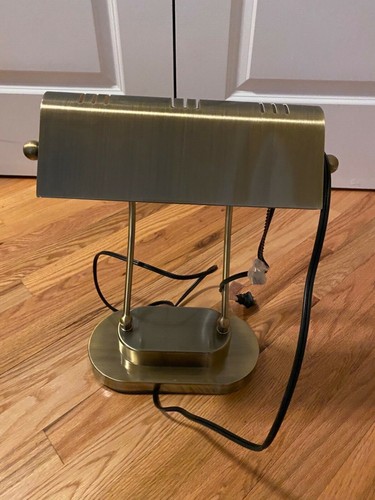 Gold desk lamp - gold,