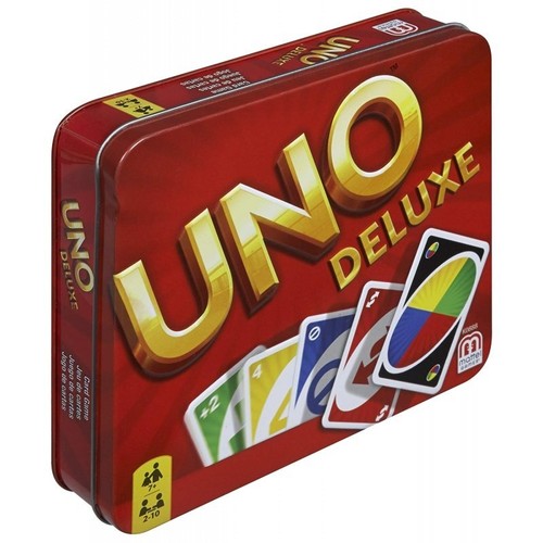 Uno deluxe jeu de société - uno,