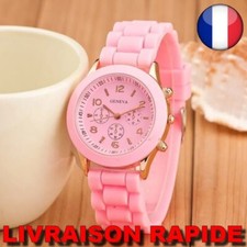 Montre Rose Quartz Silicone