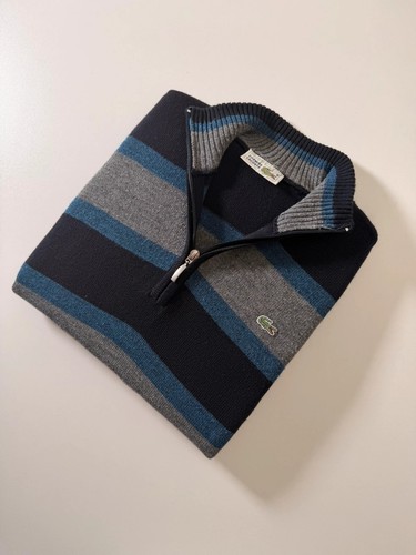 Pull lacoste half zip - 4,
