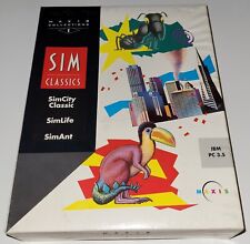 Jeu PC - Maxi Collections I - Sim Classics - IBM PC 3.5 - Bon État