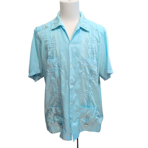 Chemise guayabera maya real - chemise,