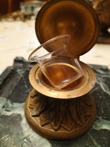 Belle encrier marbre - encrier, et
