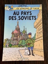 CARTE POSTALE 15X10 TINTIN